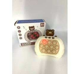 Игрушка антистресс Pop it PRO Bear Brown (120)