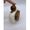 Игрушка антистресс Pop it PRO Bear Brown (120)