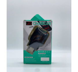 Блок питания Charger для быстрой зарядки с двумя портами, адаптер QC3.0 (100)