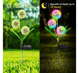 Садовый фонарь на солнечной батарее Одуванчики Dandelion Garden Lights (60)