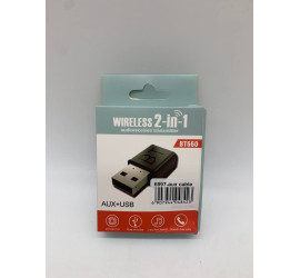 Адаптер USB Bluetooth 5.0 AUX BT-660 (500)