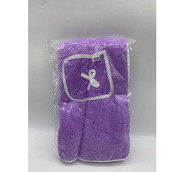 Полотенце-халат 2в1 150х80 PURPLE (100)