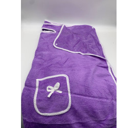 Полотенце-халат 2в1 150х80 PURPLE (100)