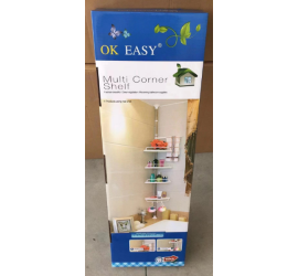 Угловая полка для ванной Multi Corner Shelf GY-188; 320 см (16)