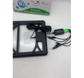 Солнечная панель CCLamp CL-680 8W+ набор USB переходников (30)