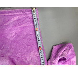 Полотенце-халат с капюшоном 2в1 73 см*97 см PURPLE (100)