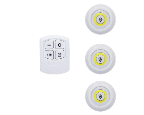 Фонарик стационарный Bailong BL-1012-3+1 COB (72)