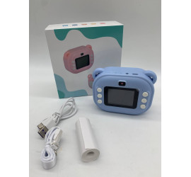Детский фотоаппарат с мгновенной печатью фотографий Model 1 BLUE (50)
