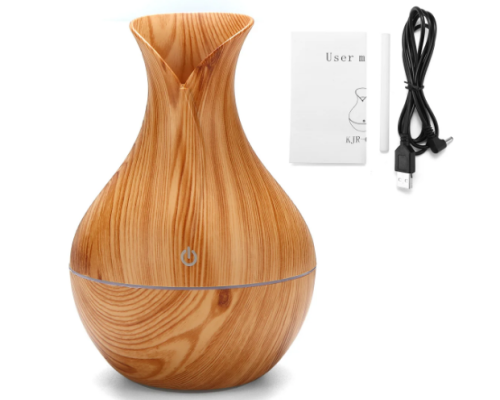 Увлажнитель воздуха СВЕТЛО-КОРИЧНЕВЫЙ Humidifier Ultrasonic Aroma (100)