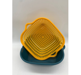Пластиковый дуршлаг Sets of basket, №1 (25см) (100)