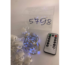 Гирлянда-штора-роса светодиодная 200 LED 3х2 м USB с пультом БЕЛЫЙ (100)