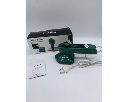 Портативный утюг Portable electric dry iron with spray ЗЕЛЕНЫЙ (50)