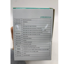 Глюкометр Blood Glucose Meter с тест-полоски и ланцетами Model3 JHBGM001A (100)