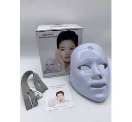 Светодиодная LED маска для фототерапии Light facial beauty instrument (20)