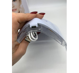 Светодиодная LED маска для фототерапии Light facial beauty instrument (20)