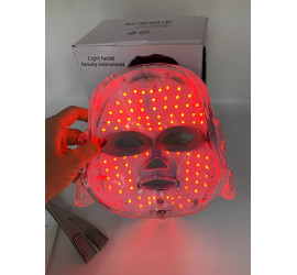 Светодиодная LED маска для фототерапии Light facial beauty instrument (20)