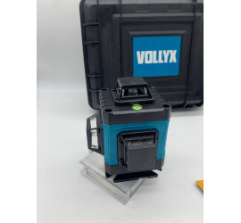 Лазерный уровень Laser Level 12 3D-LLA 30 RB 2АКБ СИНИЙ в КЕЙСЕ(10)