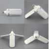Лампочка складная 3 лопасти светодиодная E27 Fan blade bulb (50)