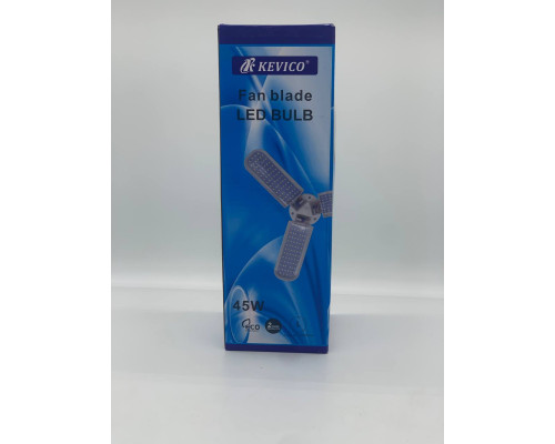 Лампочка складная 3 лопасти светодиодная E27 Fan blade bulb (50)
