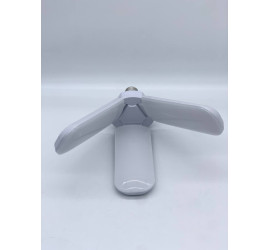 Лампочка складная 3 лопасти светодиодная E27 Fan blade bulb (50)