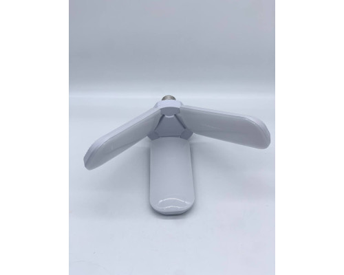 Лампочка складная 3 лопасти светодиодная E27 Fan blade bulb (50)