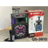 Портативная колонка Kimiso QS-3810 с микрофоном и светомузыкой (6)