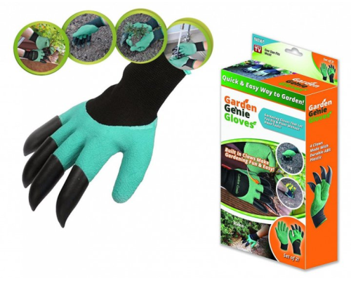 Садовые перчатки c когтями Garden Genie Gloves (200)