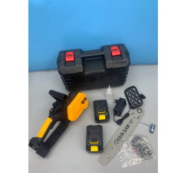 Аккумуляторная цепная пила 12 дюймов Electric SAW YELLOW (4)