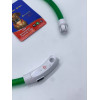 Ошейник для собаки со светодиодной LED подсветкой, зарядка USB (ЗЕЛЁНЫЙ) (240)