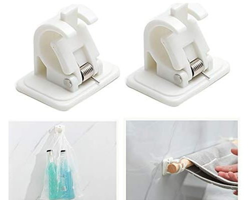 Зажим для штор на клейкой ленте Goodwill Hook adhesive tape (144)