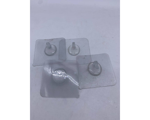 Крючки на клейкой основе Small HANGER plastic 10 шт