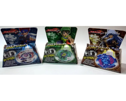 Beyblade 6D 3300 микс 5 моделей (240)