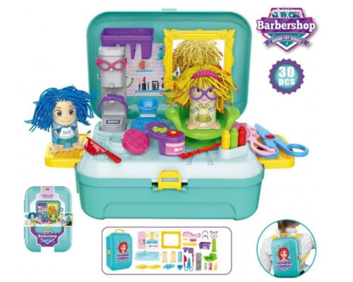 Набор для лепки "Парикмахерская" Barber shop Hairdresser toy Игровой набор для девочки (48)