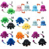 Мягкая двухсторонняя игрушка Осьминог МИКС Changing color soft toys (500)