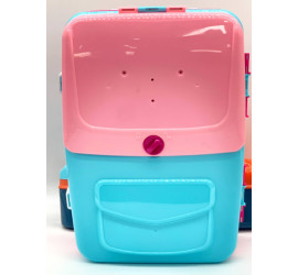 Обучающий набор для рисования РОЗОВЫЙ backpack packing 3in1 (18)