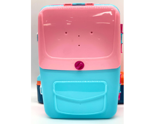 Обучающий набор для рисования РОЗОВЫЙ backpack packing 3in1 (18)