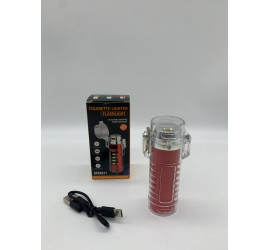 Зажигалка с фонариком Cigarette lighter FLASHLIGHT MX8811 type-c (240)