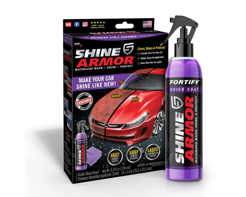 Полироль против царапин Shine Armor керамическое покрытие (80)