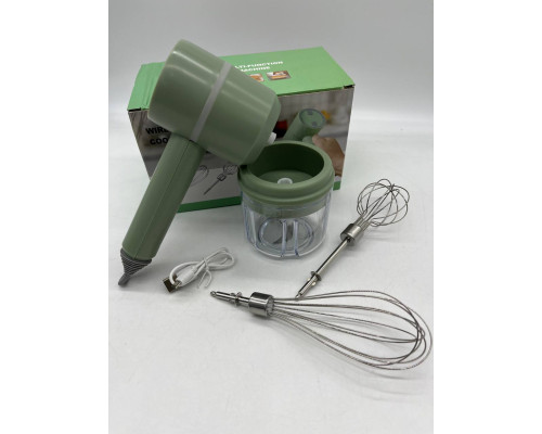 Ручной аккумуляторный миксер Portable mixer USB (40)