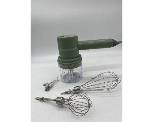 Ручной аккумуляторный миксер Portable mixer USB (40)