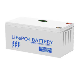 Литий-ионный аккумулятор LiFePO4 12V 200Ah аккумуляторная батарея (1)