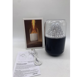 Увлажнитель воздуха ночник Вулкан Valcano humidifier BLACK (60)