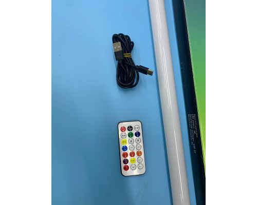 Напольная лампа 360 градусов торшер RGB 103см. с пультом управления 10W USB ЗАРЯДКА+Приложение (25)