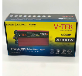 Инвертор V-TEK 4000W с экраном (10)
