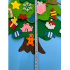 Детская елочка с игрушками из фетра Chrismas Free (200)