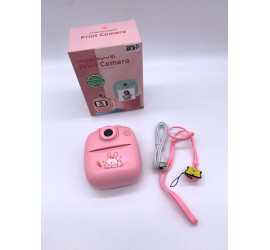 Детский фотоаппарат с мгновенной печатью фотографий Kids Print Camera PINK (30)
