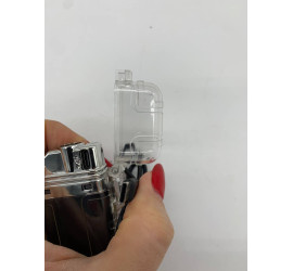 Зажигалка с фонариком Cigarette lighter FLASHLIGHT HY8810-1 JS-C01A type-c (300)