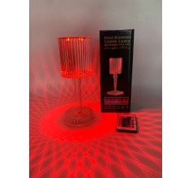 Настольная лампа ночник RGB Crystal Table Lamp (40)