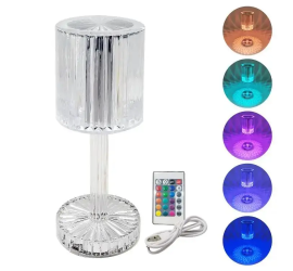 Настольная лампа ночник RGB Crystal Table Lamp (40)