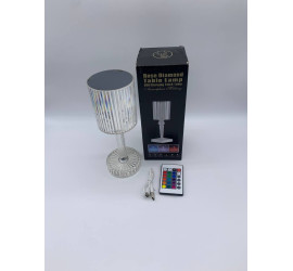 Настольная лампа ночник RGB Crystal Table Lamp (40)